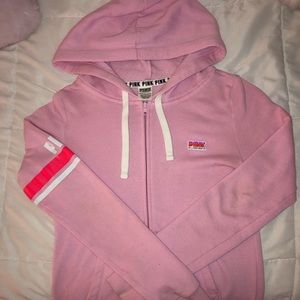 Pink full zip
